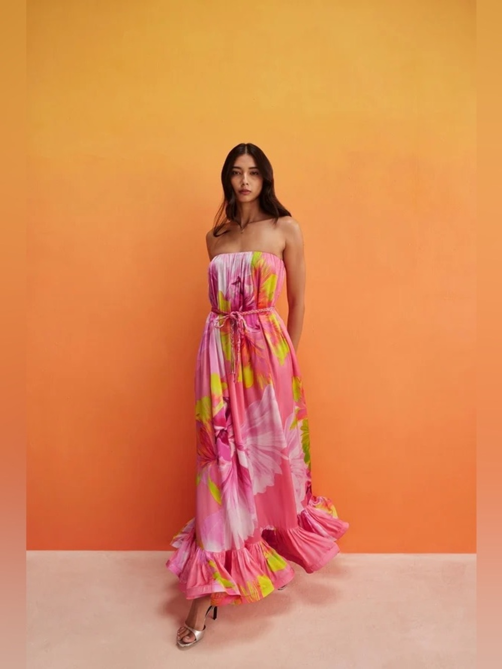 Hemant & Nandita Mina Long Dress | REVOLVE | NWT